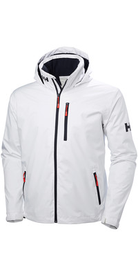 2023 Helly Hansen Hooded Crew Mid Layer Jacket WHITE 33874